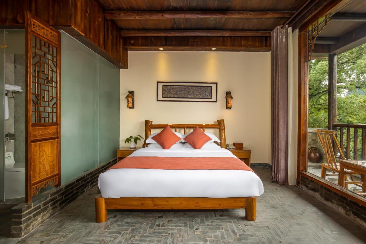 Yangshuo River Lodge Hotel-Free Pick Up From Yangshuo Area Over Three Nights المظهر الخارجي الصورة