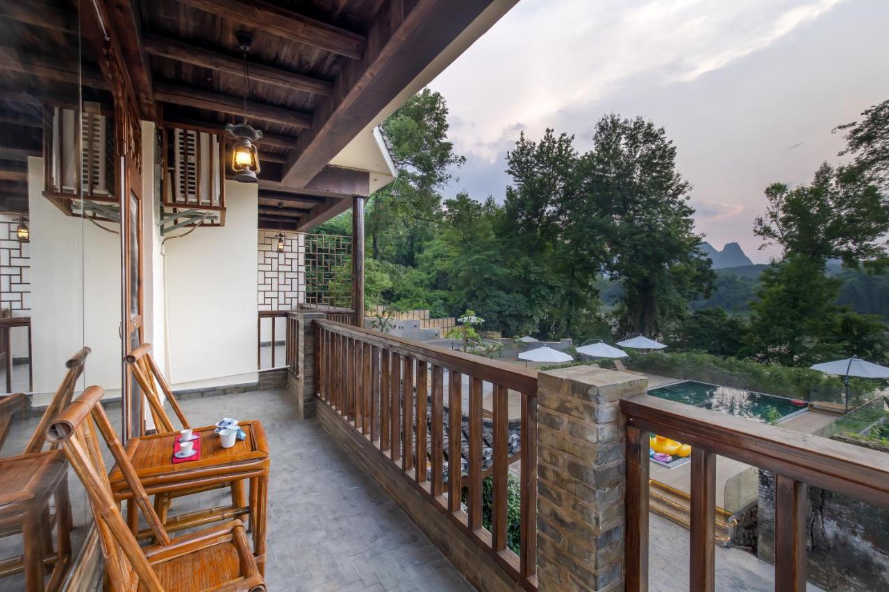 Yangshuo River Lodge Hotel-Free Pick Up From Yangshuo Area Over Three Nights المظهر الخارجي الصورة