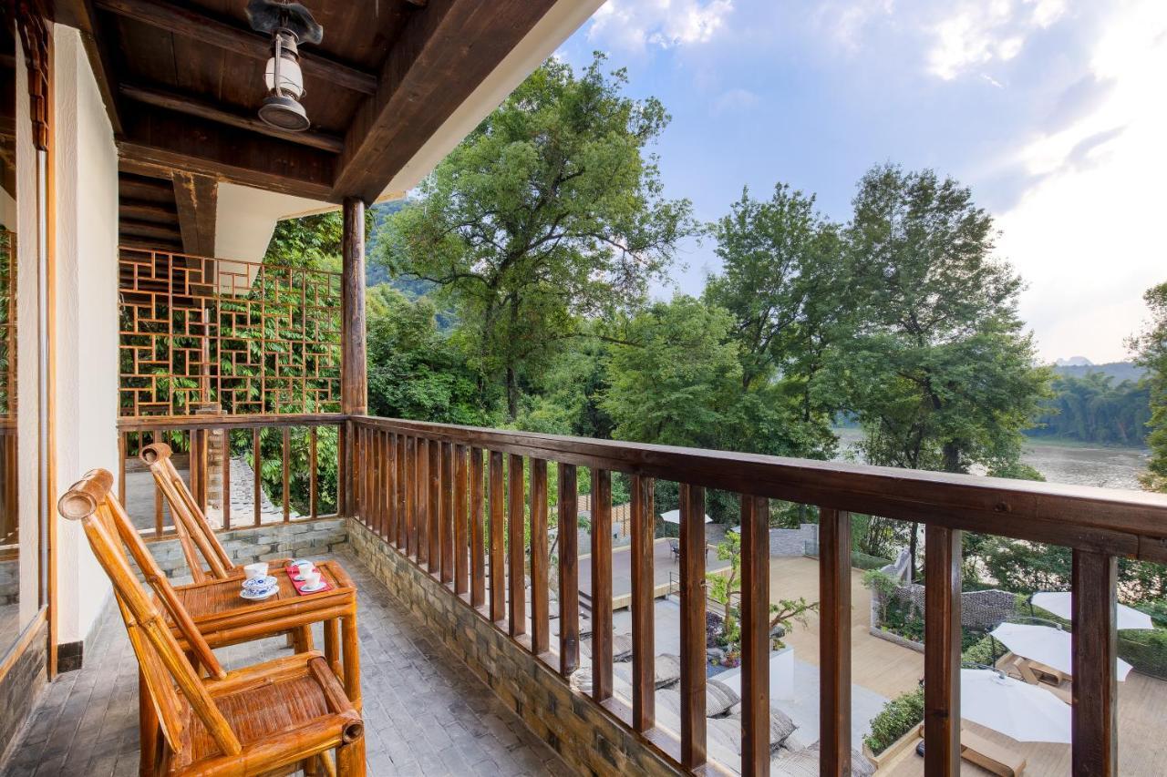 Yangshuo River Lodge Hotel-Free Pick Up From Yangshuo Area Over Three Nights المظهر الخارجي الصورة