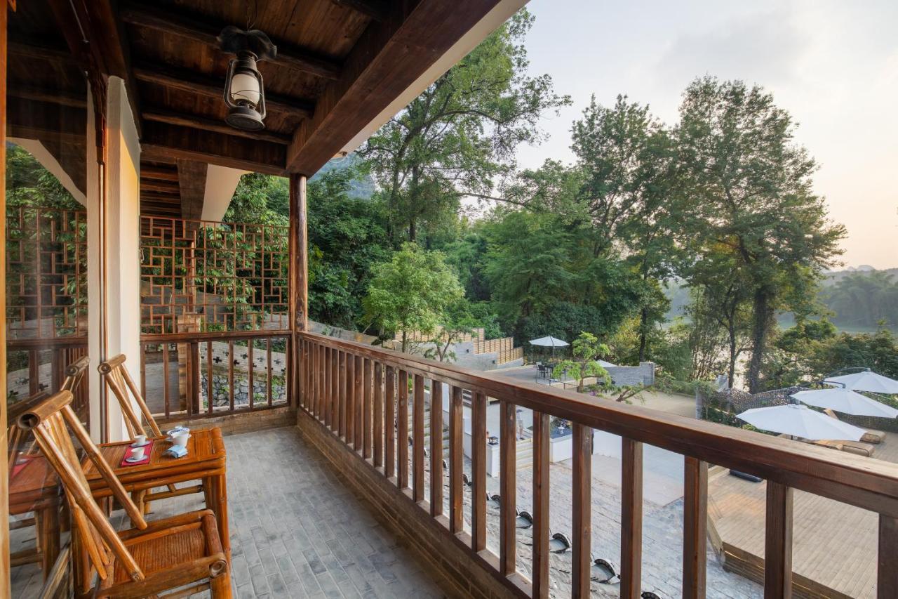 Yangshuo River Lodge Hotel-Free Pick Up From Yangshuo Area Over Three Nights المظهر الخارجي الصورة