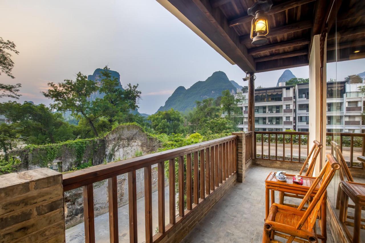 Yangshuo River Lodge Hotel-Free Pick Up From Yangshuo Area Over Three Nights المظهر الخارجي الصورة
