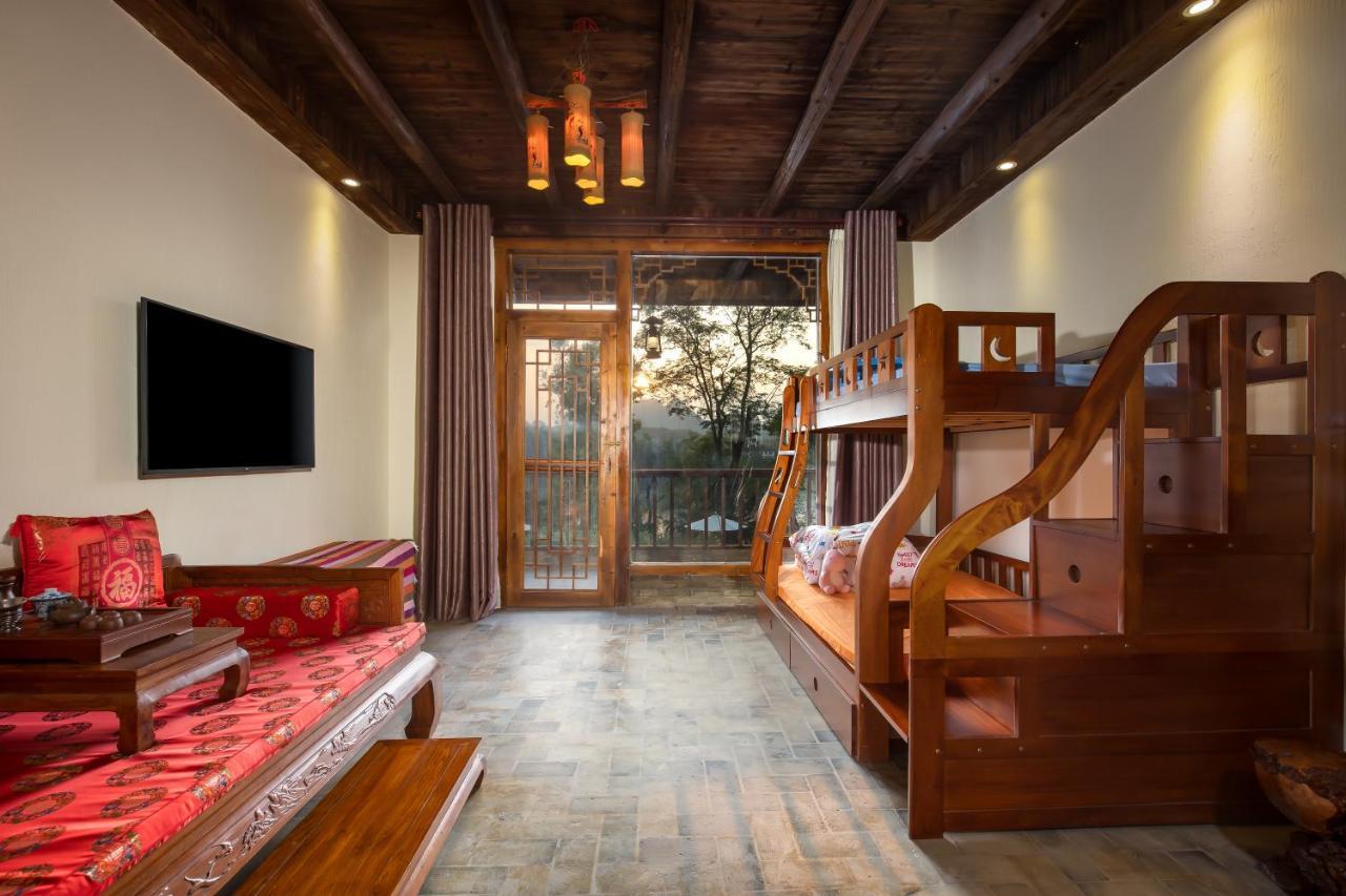 Yangshuo River Lodge Hotel-Free Pick Up From Yangshuo Area Over Three Nights المظهر الخارجي الصورة
