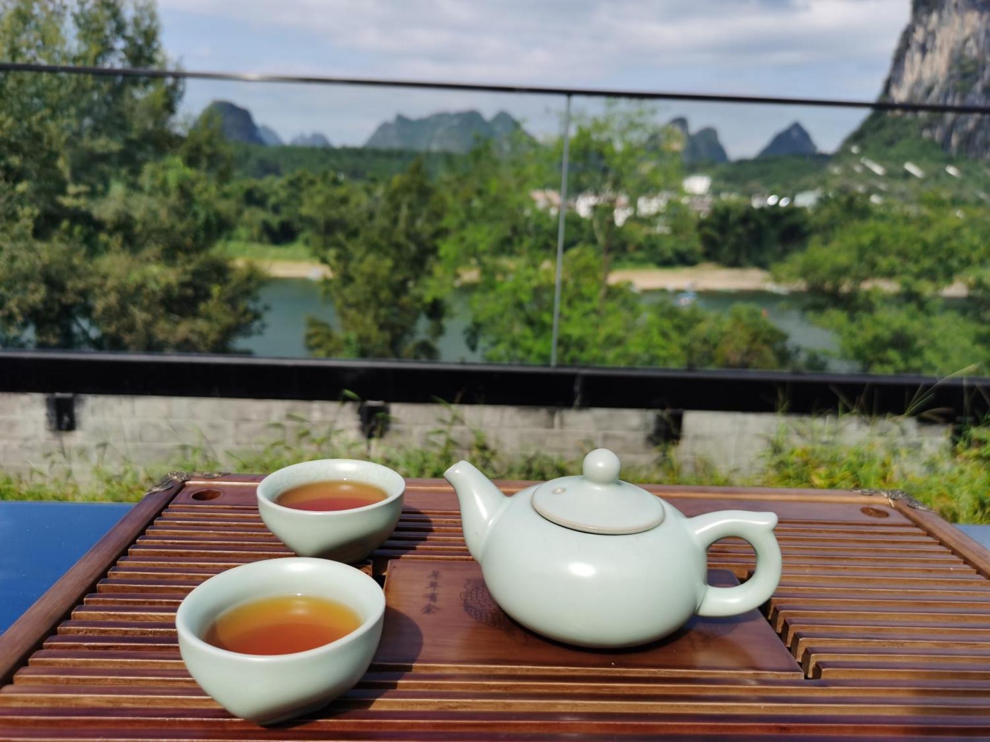 Yangshuo River Lodge Hotel-Free Pick Up From Yangshuo Area Over Three Nights المظهر الخارجي الصورة