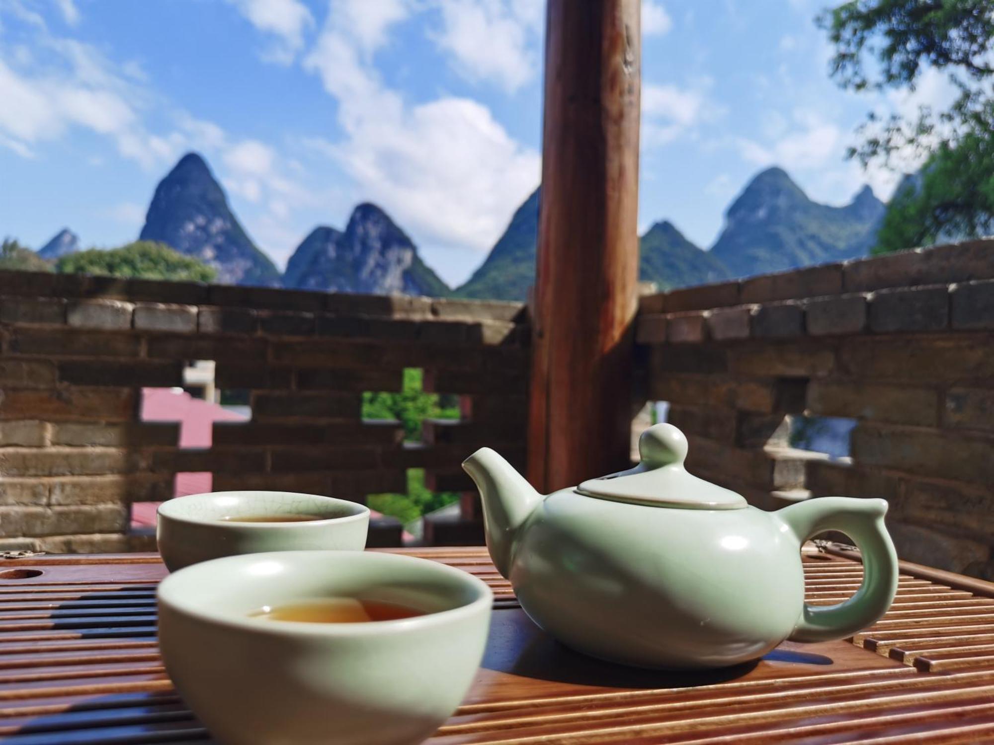Yangshuo River Lodge Hotel-Free Pick Up From Yangshuo Area Over Three Nights المظهر الخارجي الصورة