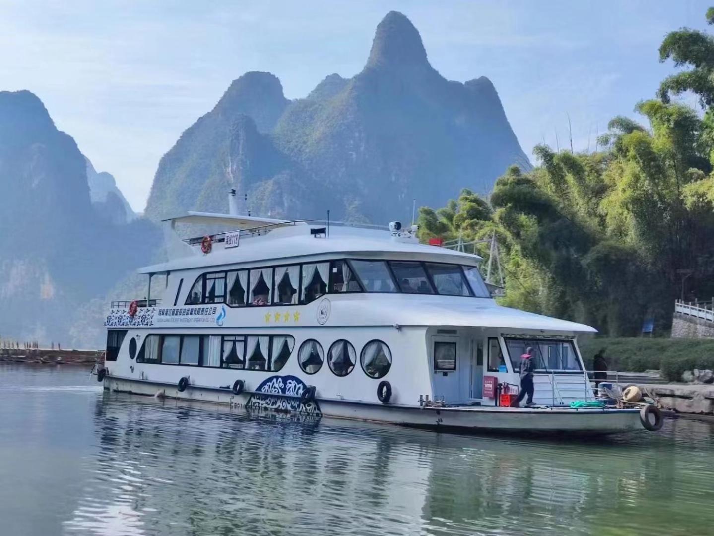 Yangshuo River Lodge Hotel-Free Pick Up From Yangshuo Area Over Three Nights المظهر الخارجي الصورة