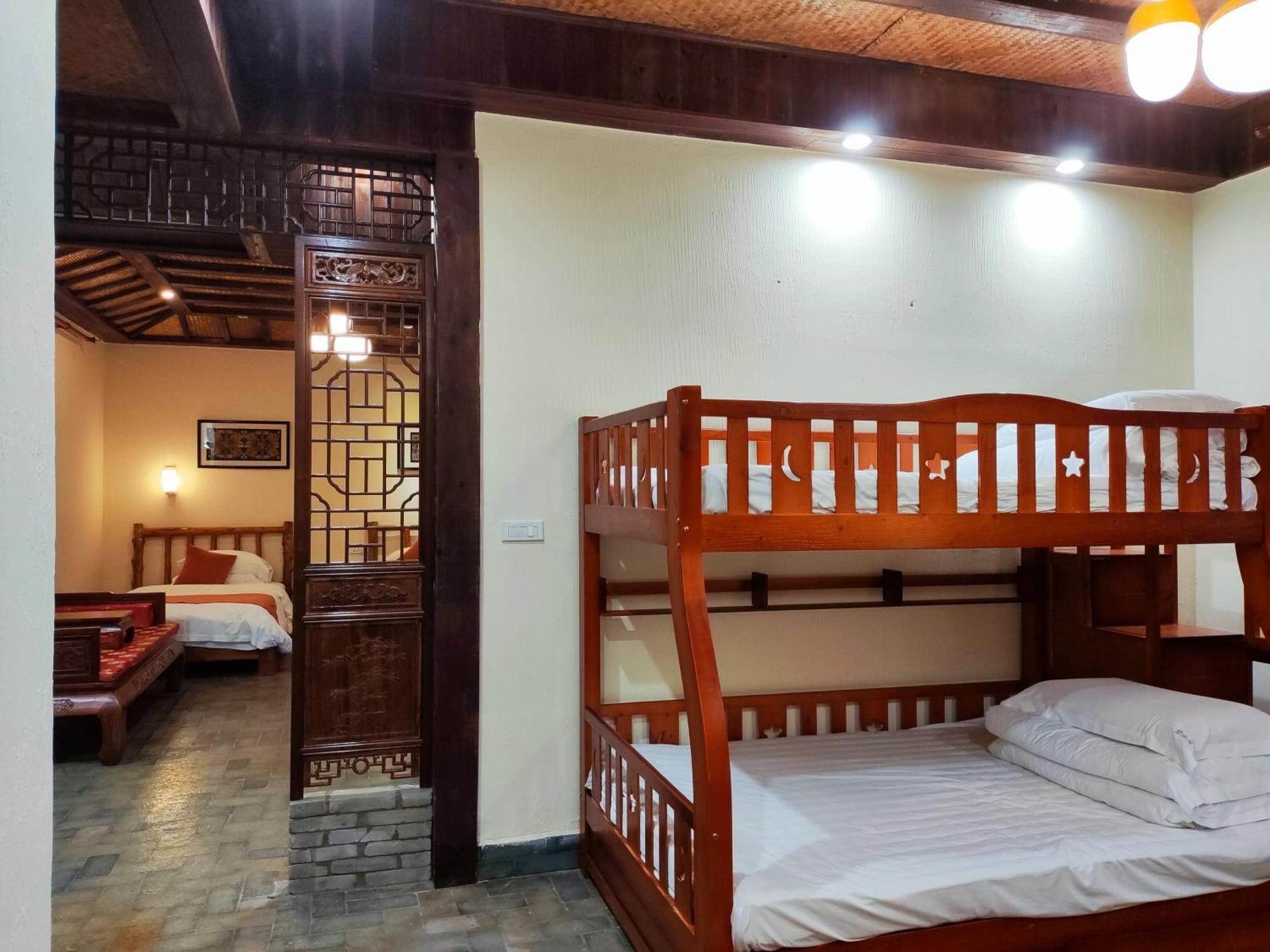 Yangshuo River Lodge Hotel-Free Pick Up From Yangshuo Area Over Three Nights المظهر الخارجي الصورة